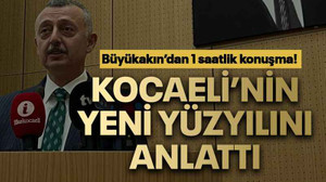 Kocaeli’nin yeni yüzyılını anlattı